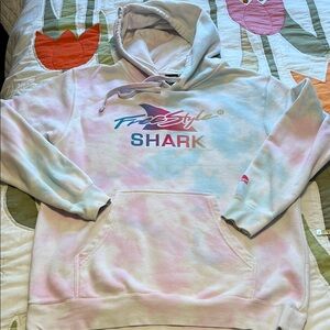 Freestyle Shark Unisex Tie-Dye Hoodie